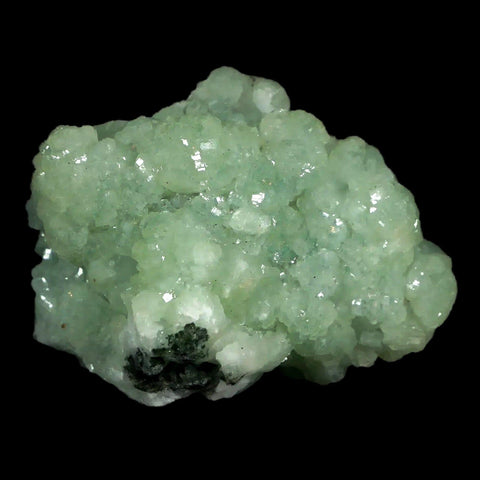 2.1" Rough Green Prehnite Crystal Mineral Specimen Location Imilchil, Morocco - Fossil Age Minerals