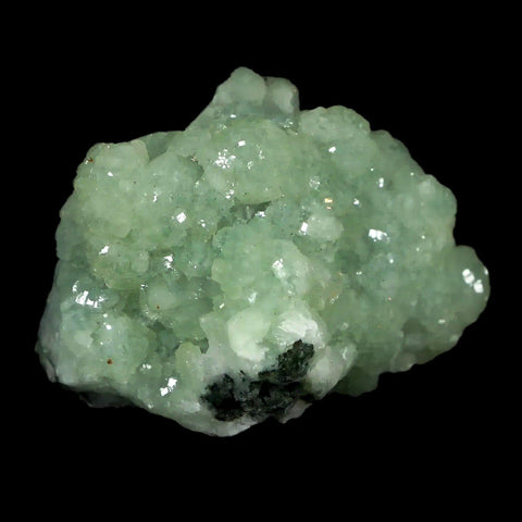 2.1" Rough Green Prehnite Crystal Mineral Specimen Location Imilchil, Morocco - Fossil Age Minerals