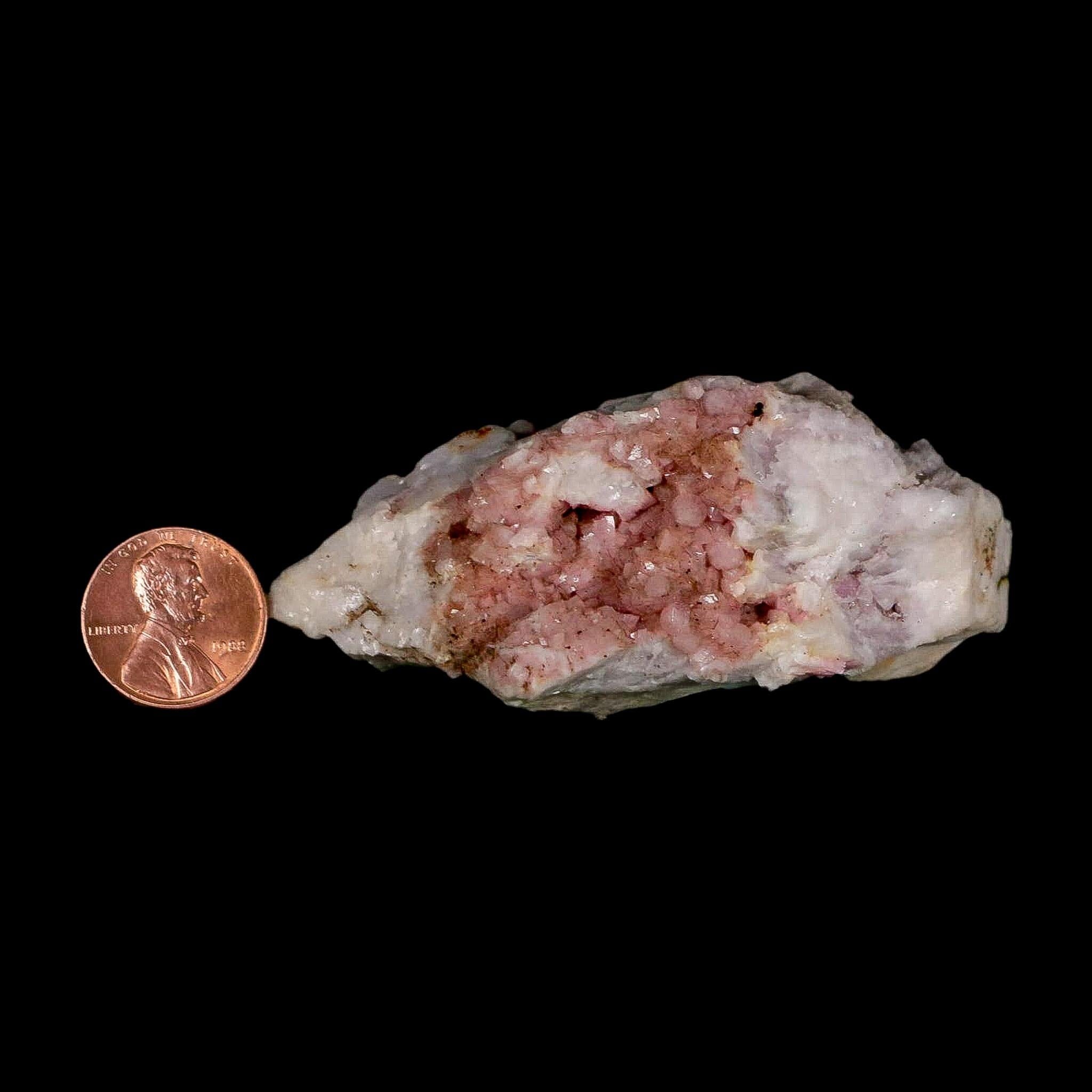 3.1" Pink Cobaltain Cobalt Calcite Natural Crystal Druzy Mineral Specimen Morocco - Fossil Age Minerals