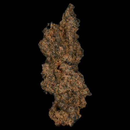 1.7" Fulgurite Petrified Lightning Strike Glass Sahara Desert Algeria