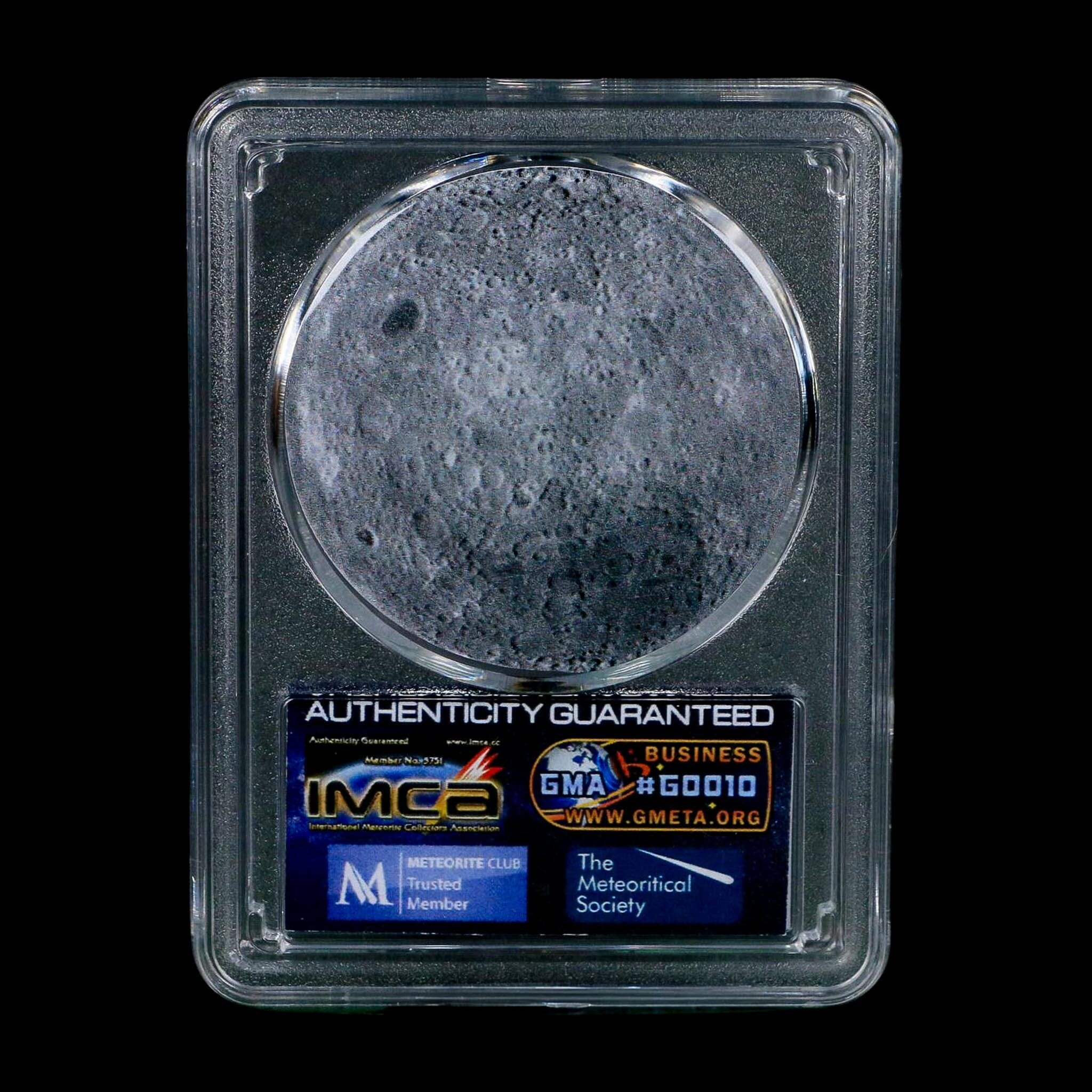 Moon Rock Lunar Meteorite Fragments Various Classifications Outer Space COA - Fossil Age Minerals