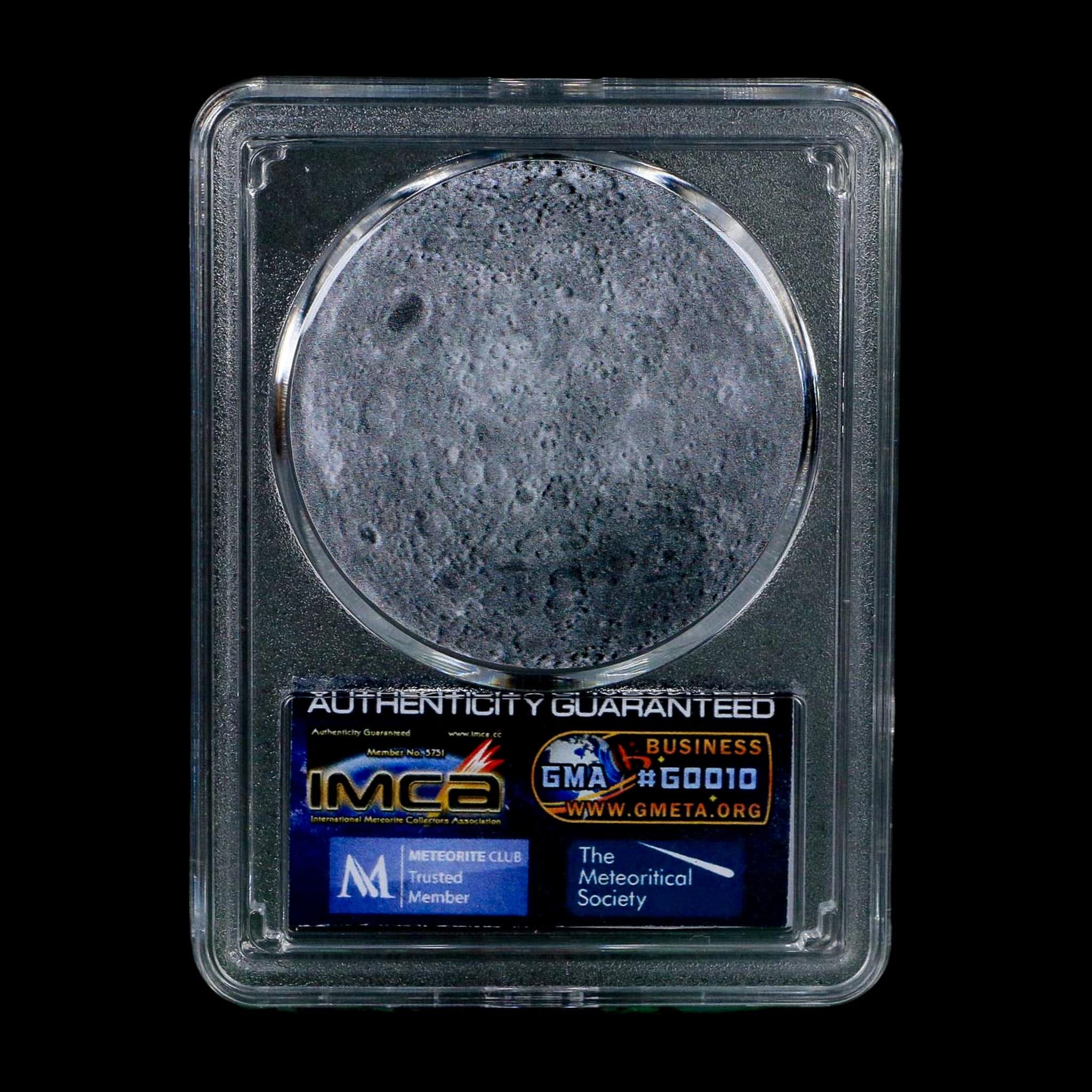 Moon Rock Lunar Meteorite Fragments Various Classifications Outer Space COA - Fossil Age Minerals