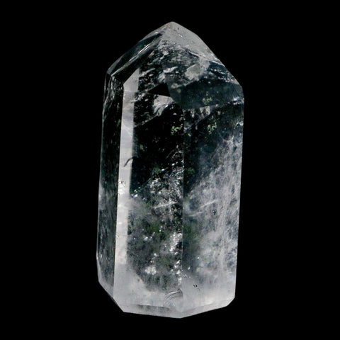 2.2" Crackle Crystal Quartz Tower Point Mineral Specimen Self Standing Brazil - Fossil Age Minerals