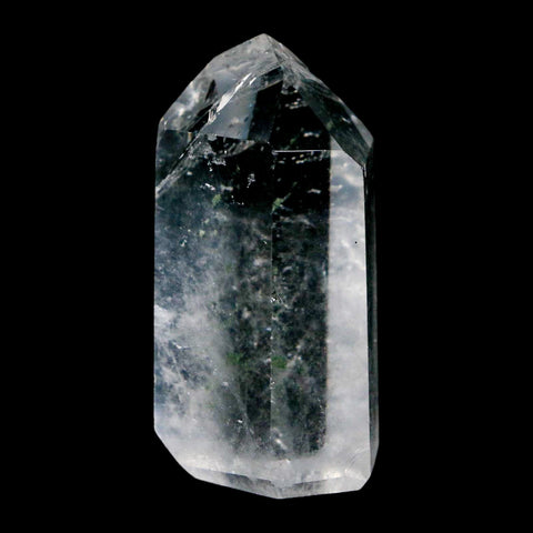 2.2" Crackle Crystal Quartz Tower Point Mineral Specimen Self Standing Brazil - Fossil Age Minerals