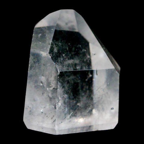 1.6" Crackle Crystal Quartz Tower Point Mineral Specimen Self Standing Brazil - Fossil Age Minerals