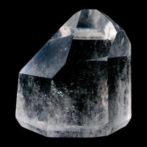 1.6" Crackle Crystal Quartz Tower Point Mineral Specimen Self Standing Brazil - Fossil Age Minerals