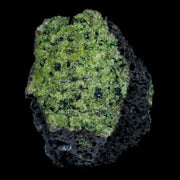 XL 3.6" Natural Emerald Peridot Crystal Minerals On Volcanic Rock Gila, Arizona
