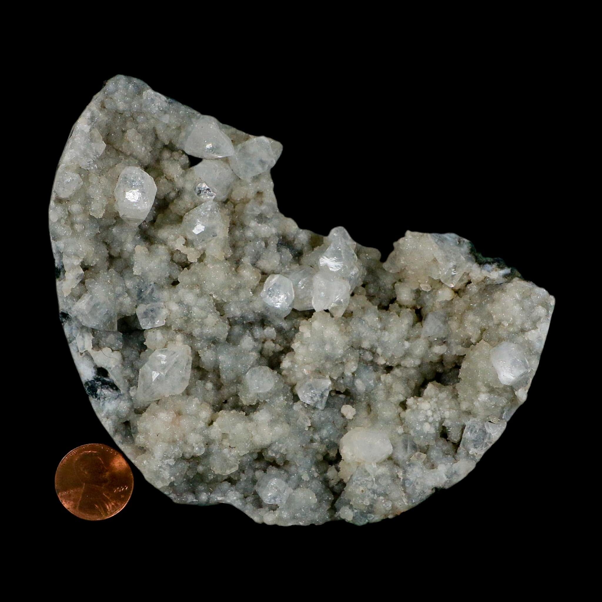 4.7" Apophyllite Crystal Cluster Mineral Specimen Jalgaon India