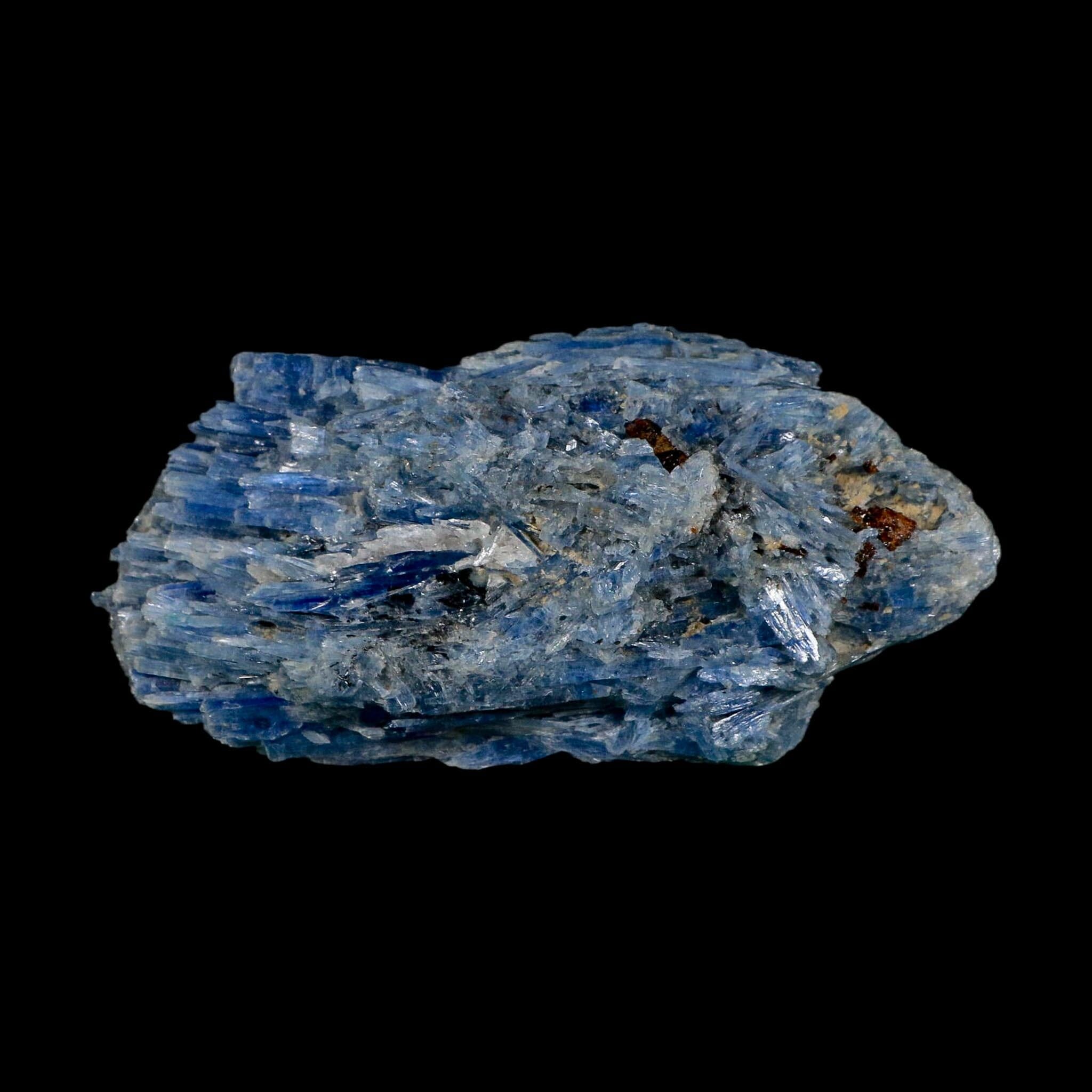 4.2" Rough Natural Sky Blue Kyanite And Quartz Crystal Mineral Specimen Brazil