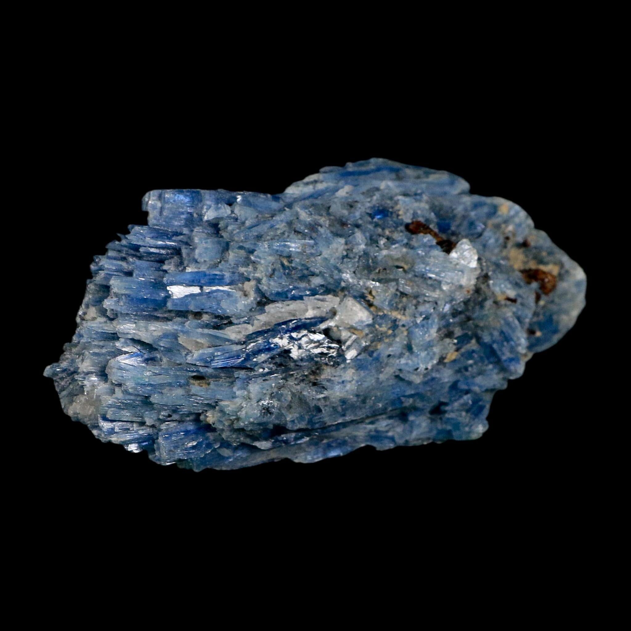 4.2" Rough Natural Sky Blue Kyanite And Quartz Crystal Mineral Specimen Brazil