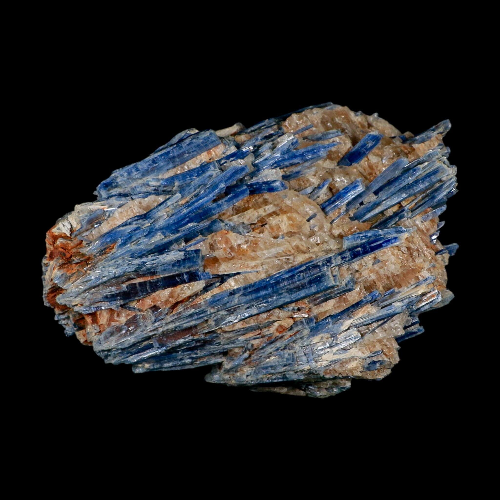 6.5" Rough Natural Sky Blue Kyanite And Quartz Crystal Mineral Specimen Brazil