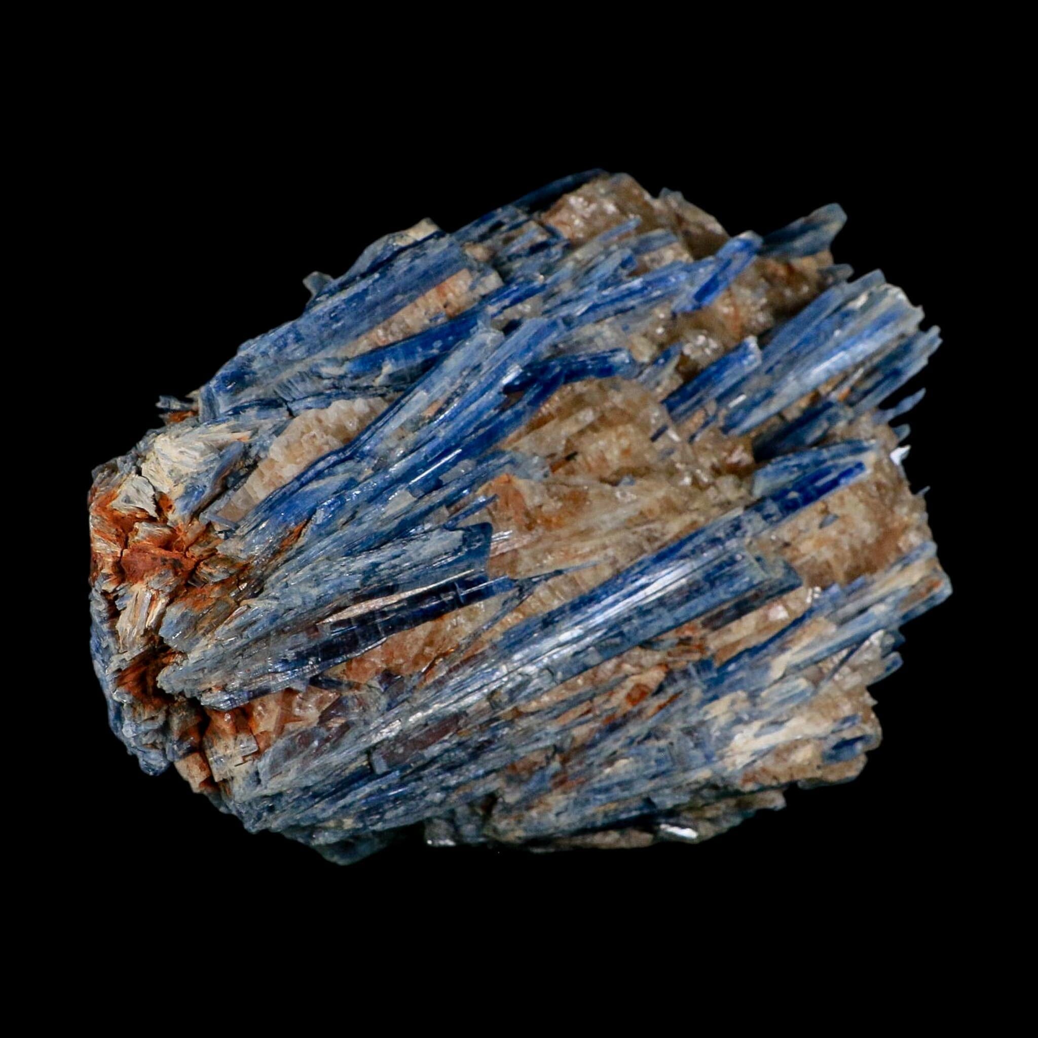 6.5" Rough Natural Sky Blue Kyanite And Quartz Crystal Mineral Specimen Brazil
