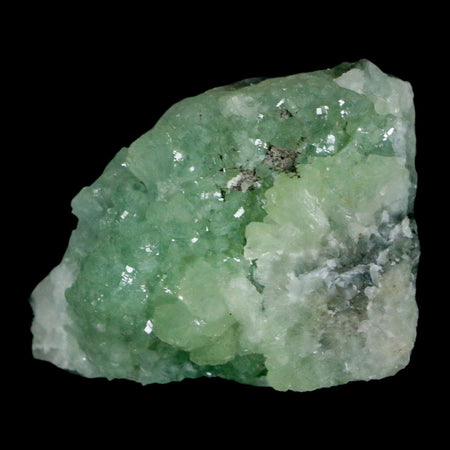 1.9" Rough Green Prehnite Crystal Mineral Specimen Location Imilchil, Morocco