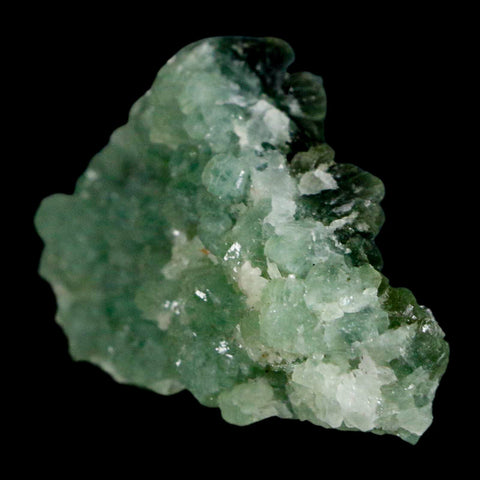 2.2" Rough Green Prehnite Crystal Mineral Specimen Location Imilchil, Morocco - Fossil Age Minerals