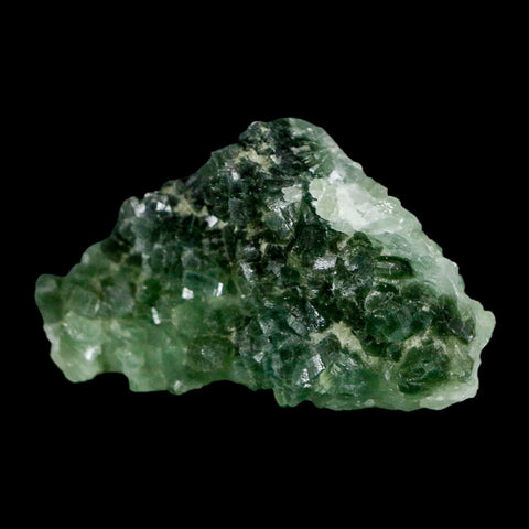 2.2" Rough Green Prehnite Crystal Mineral Specimen Location Imilchil, Morocco - Fossil Age Minerals