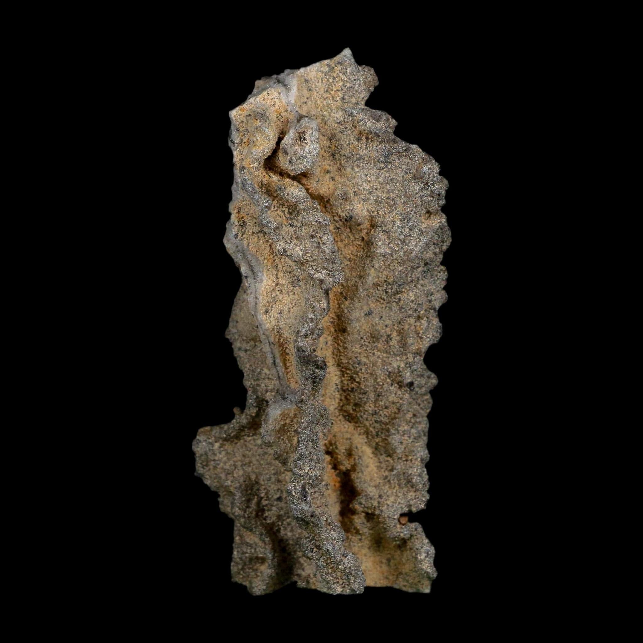 3" Fulgurite Petrified Lightning Strike Glass Sahara Desert Algeria - Fossil Age Minerals
