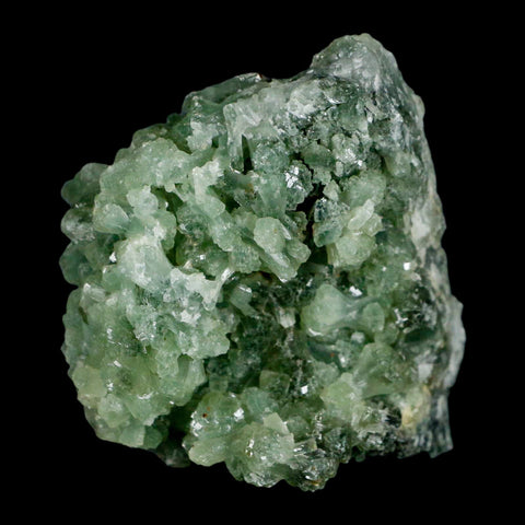 3.1" Rough Green Prehnite Crystal Mineral Specimen Location Imilchil, Morocco - Fossil Age Minerals