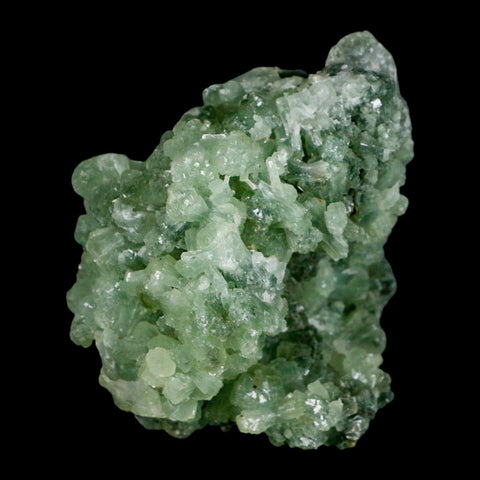 3.1" Rough Green Prehnite Crystal Mineral Specimen Location Imilchil, Morocco - Fossil Age Minerals