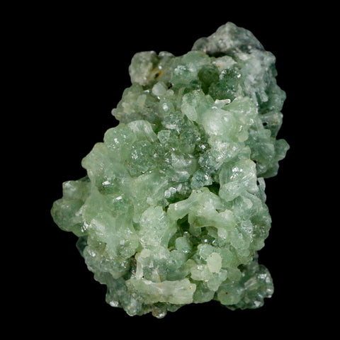 3.1" Rough Green Prehnite Crystal Mineral Specimen Location Imilchil, Morocco - Fossil Age Minerals