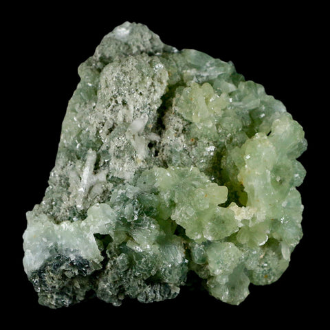 3.1" Rough Green Prehnite Crystal Mineral Specimen Location Imilchil, Morocco - Fossil Age Minerals