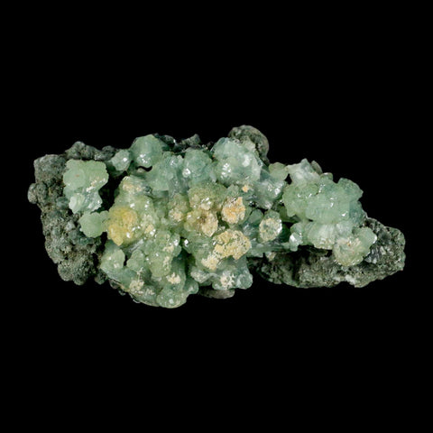 4" Rough Green Prehnite Crystal Mineral Specimen Location Imilchil, Morocco - Fossil Age Minerals