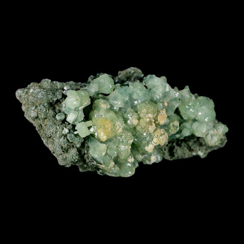 4" Rough Green Prehnite Crystal Mineral Specimen Location Imilchil, Morocco - Fossil Age Minerals