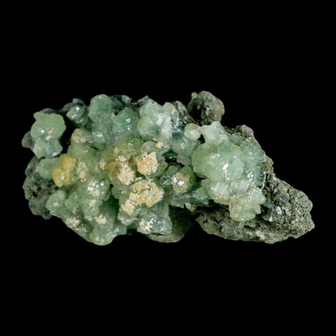 4" Rough Green Prehnite Crystal Mineral Specimen Location Imilchil, Morocco - Fossil Age Minerals