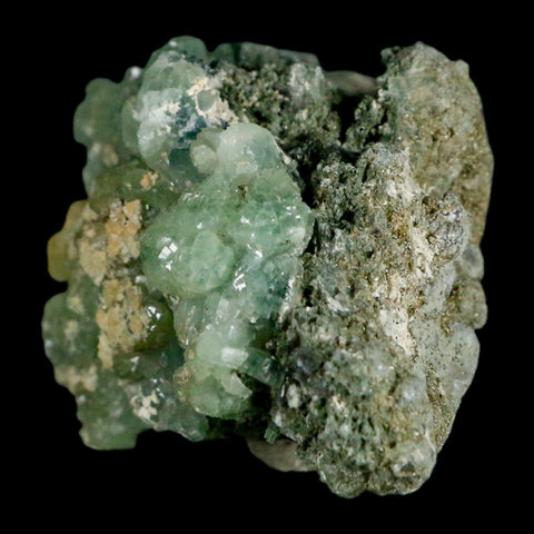 4" Rough Green Prehnite Crystal Mineral Specimen Location Imilchil, Morocco - Fossil Age Minerals