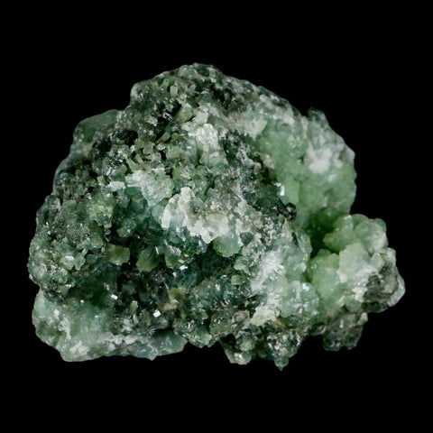 4.5" Rough Green Prehnite Crystal Mineral Specimen Location Imilchil, Morocco - Fossil Age Minerals