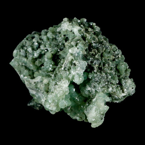 4.5" Rough Green Prehnite Crystal Mineral Specimen Location Imilchil, Morocco - Fossil Age Minerals