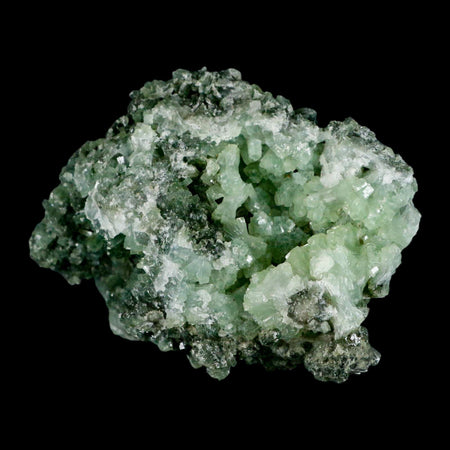 4.5" Rough Green Prehnite Crystal Mineral Specimen Location Imilchil, Morocco