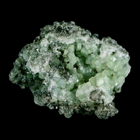 4.5" Rough Green Prehnite Crystal Mineral Specimen Location Imilchil, Morocco - Fossil Age Minerals