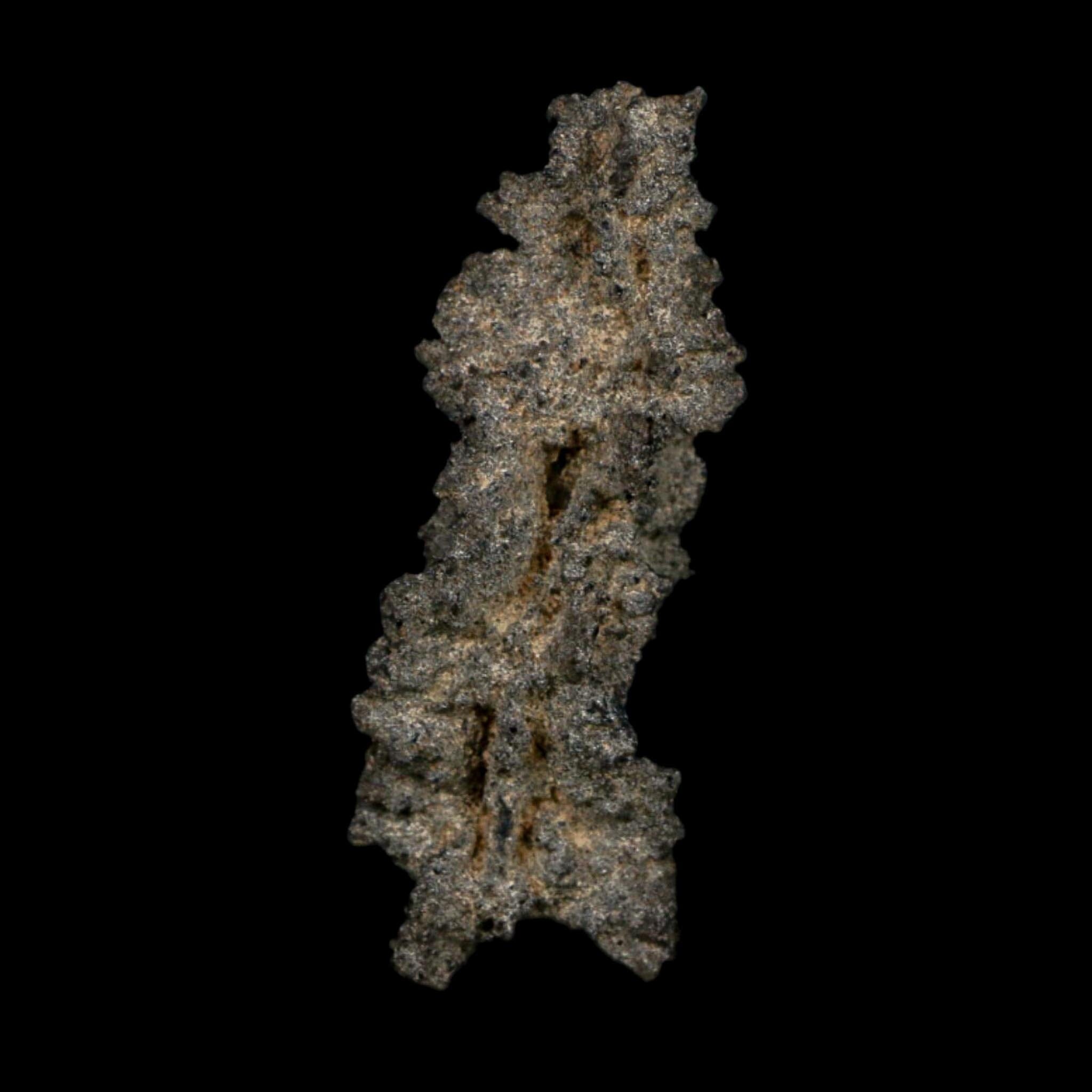 3.2" Fulgurite Petrified Lightning Strike Glass Sahara Desert Algeria - Fossil Age Minerals