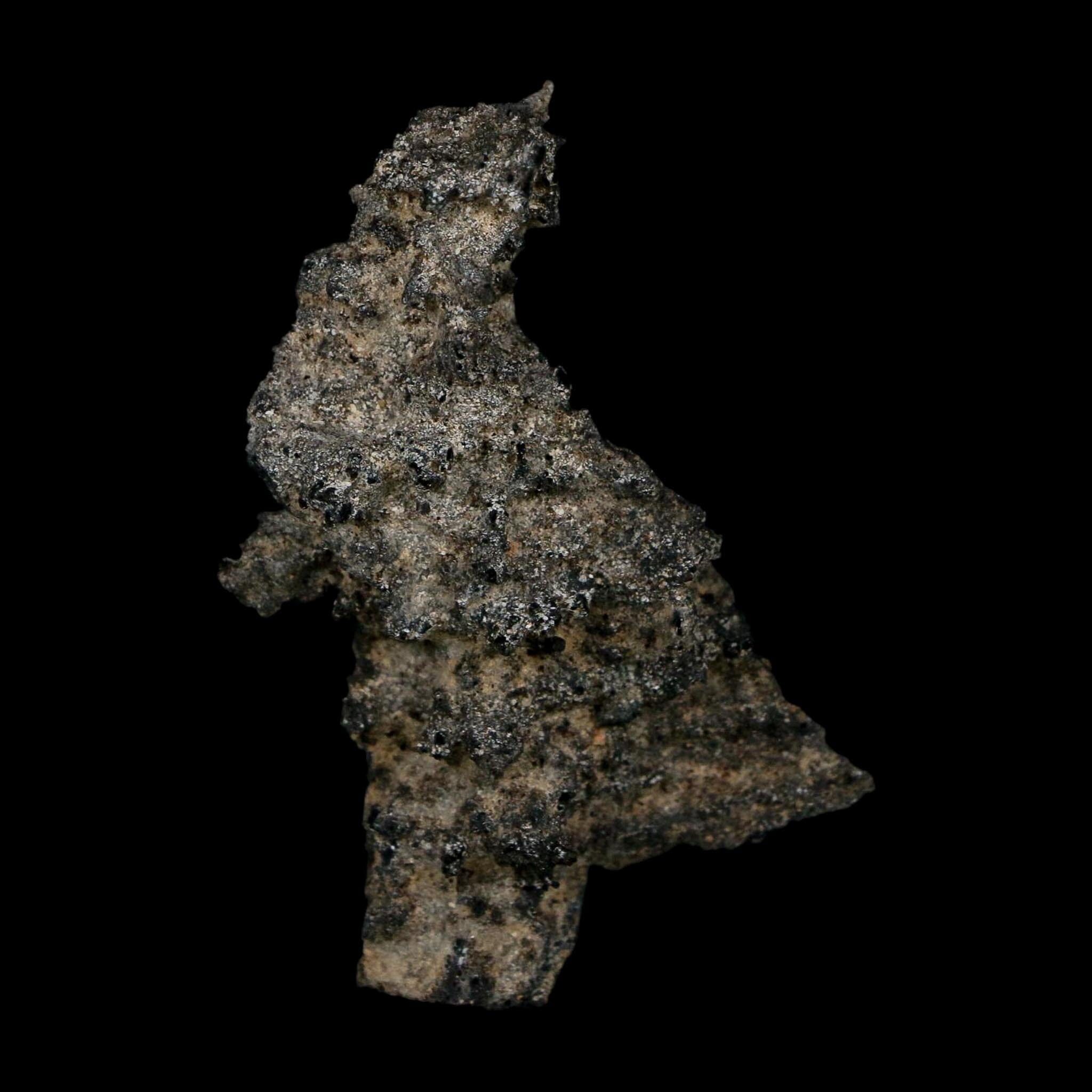 2.6" Fulgurite Petrified Lightning Strike Glass Sahara Desert Algeria - Fossil Age Minerals