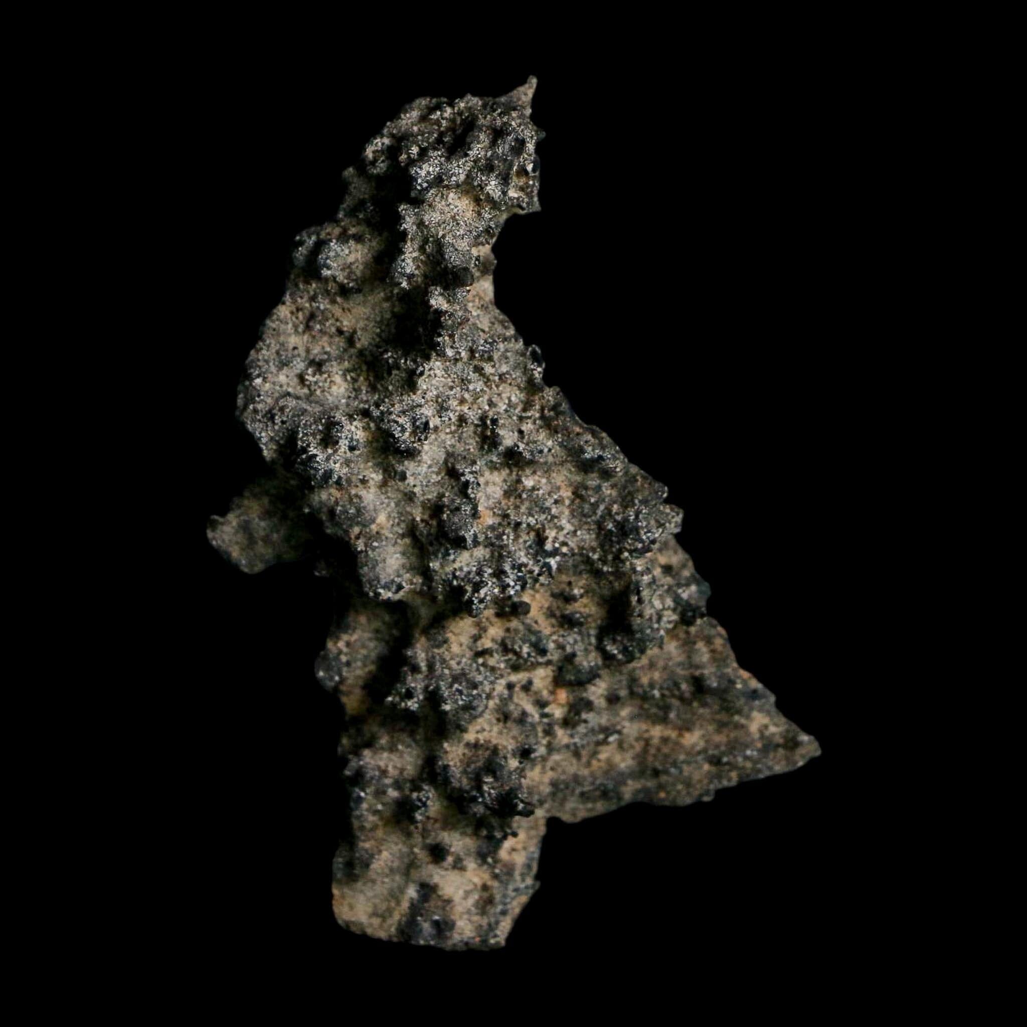 2.6" Fulgurite Petrified Lightning Strike Glass Sahara Desert Algeria - Fossil Age Minerals