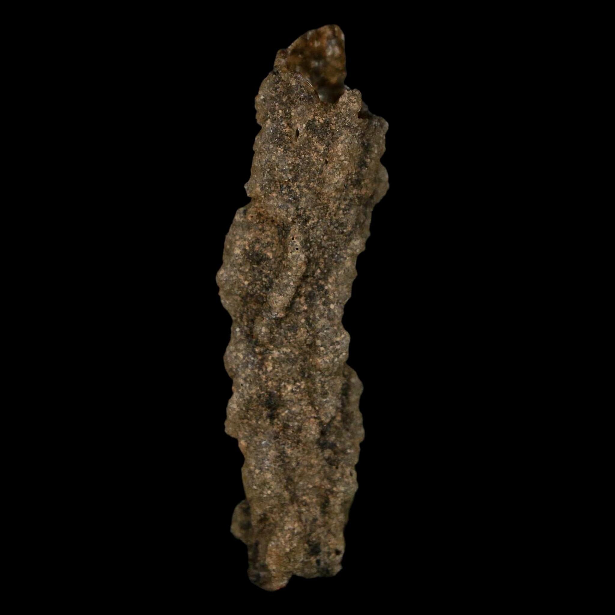 2.3" Fulgurite Petrified Lightning Strike Glass Sahara Desert Algeria - Fossil Age Minerals