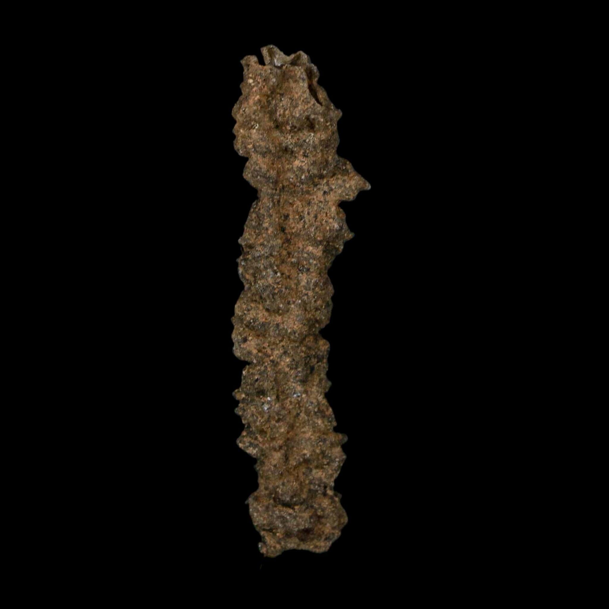2.8" Fulgurite Petrified Lightning Strike Glass Sahara Desert Algeria - Fossil Age Minerals
