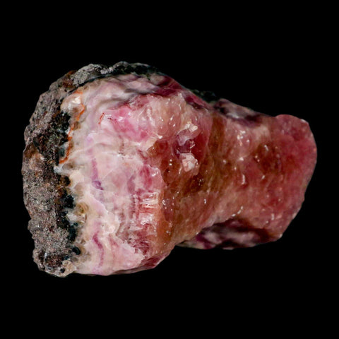 4.5" Pink Cobaltoan Calcite Natural Crystal Druzy Cobalt Mineral Bou Azzer Morocco - Fossil Age Minerals