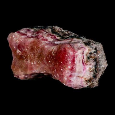 4.5" Pink Cobaltoan Calcite Natural Crystal Druzy Cobalt Mineral Bou Azzer Morocco - Fossil Age Minerals