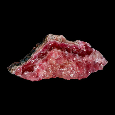 4.1" Pink Cobaltoan Calcite Natural Crystal Druzy Cobalt Mineral Bou Azzer Morocco - Fossil Age Minerals