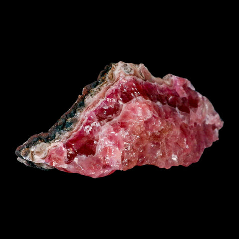 4.1" Pink Cobaltoan Calcite Natural Crystal Druzy Cobalt Mineral Bou Azzer Morocco - Fossil Age Minerals