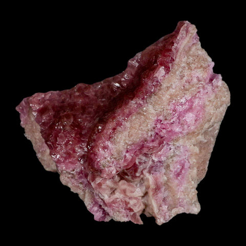 4.4" Pink Cobaltoan Calcite Natural Crystal Druzy Cobalt Mineral Bou Azzer Morocco - Fossil Age Minerals