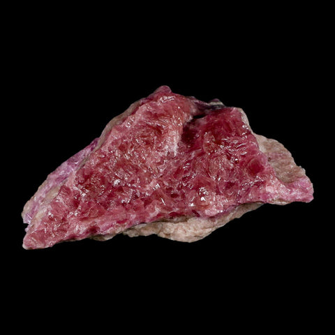 4.4" Pink Cobaltoan Calcite Natural Crystal Druzy Cobalt Mineral Bou Azzer Morocco - Fossil Age Minerals