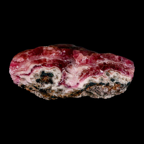 4.4" Pink Cobaltoan Calcite Natural Crystal Druzy Cobalt Mineral Bou Azzer Morocco - Fossil Age Minerals