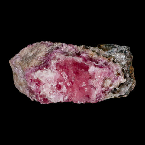 4.2" Pink Cobaltoan Calcite Natural Crystal Druzy Cobalt Mineral Bou Azzer Morocco - Fossil Age Minerals