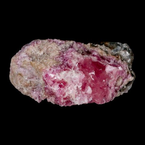 4.2" Pink Cobaltoan Calcite Natural Crystal Druzy Cobalt Mineral Bou Azzer Morocco - Fossil Age Minerals