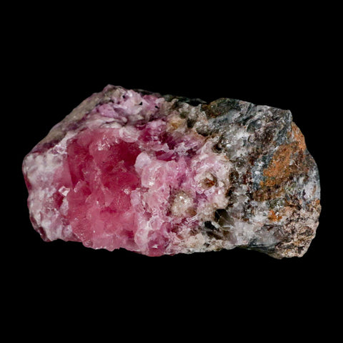 4.2" Pink Cobaltoan Calcite Natural Crystal Druzy Cobalt Mineral Bou Azzer Morocco - Fossil Age Minerals