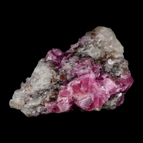 2.5" Pink Cobaltoan Calcite Natural Crystal Druzy Cobalt Mineral Bou Azzer Morocco - Fossil Age Minerals