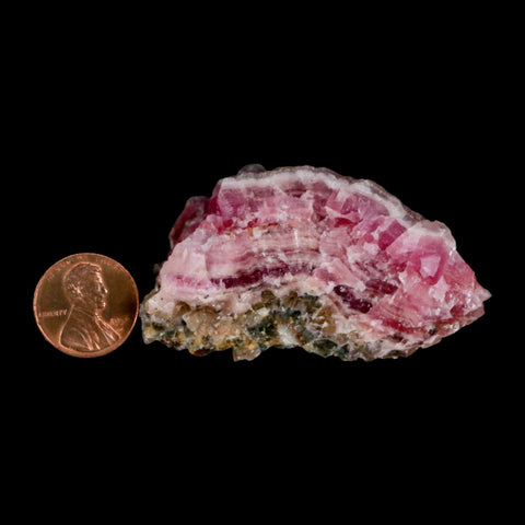 2.4" Pink Cobaltoan Calcite Natural Crystal Druzy Cobalt Mineral Bou Azzer Morocco - Fossil Age Minerals