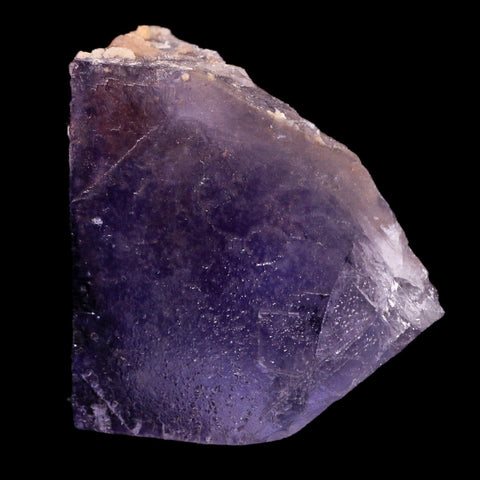 2.4" Purple Fluorite Crystal Cube Cluster Mineral Specimen Taourirt Morocco - Fossil Age Minerals